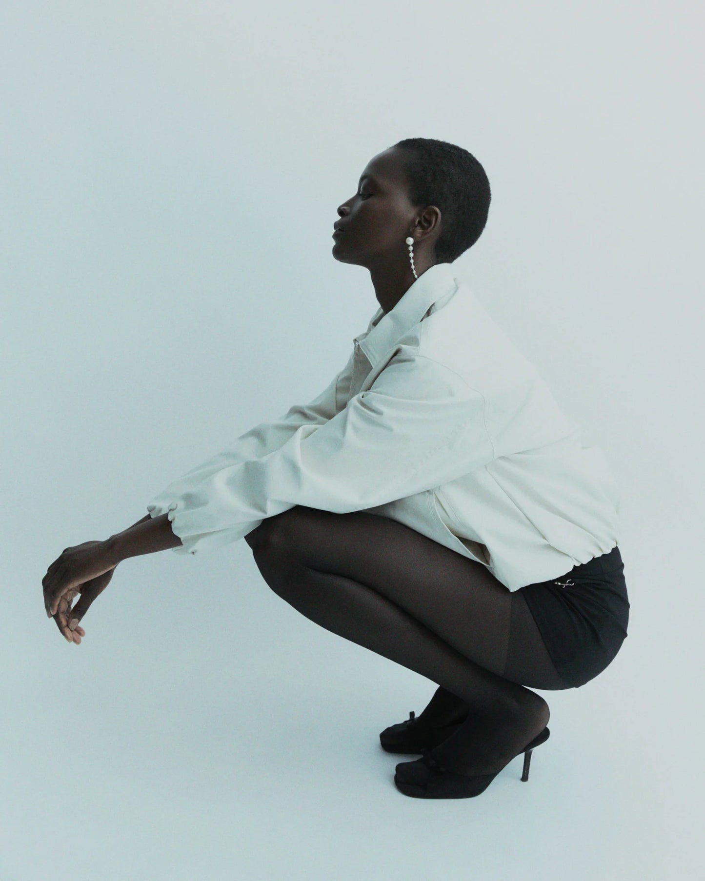 Lumora Chandelier Earrings Silver