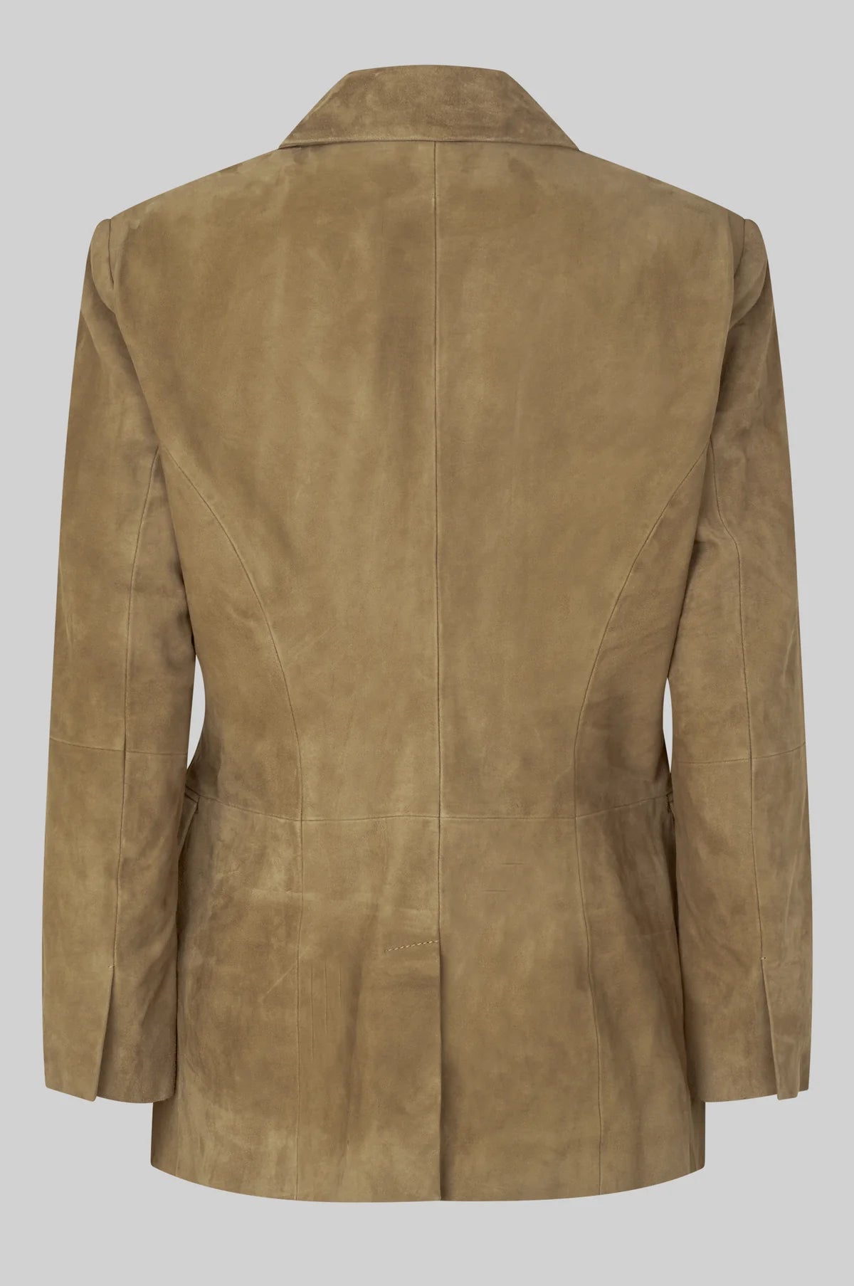 Suellen Fitted Suede Blazer