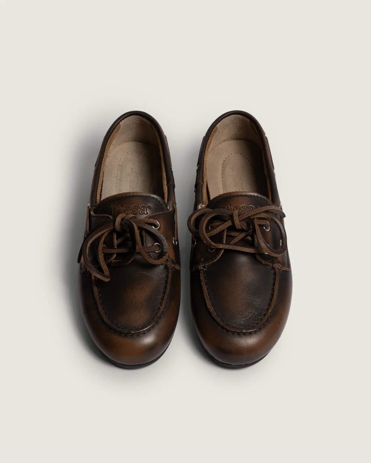 POSA Boat Loafer Brushed | Coffee