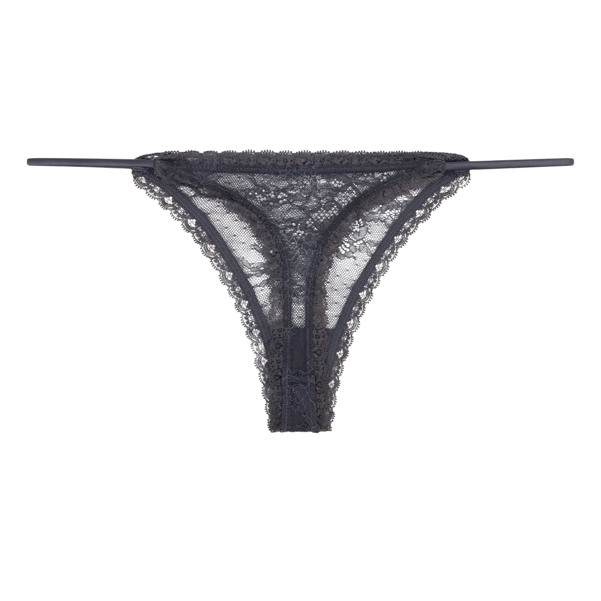 ROOMIE Eleganter String-Slip in Grey