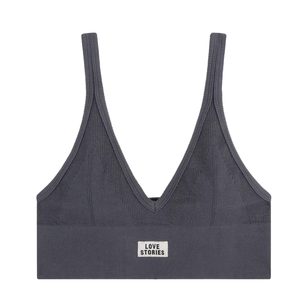 POSEY - Stylish sporty bralette in Grey