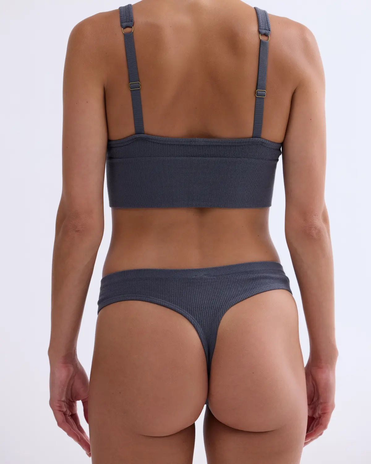 POSEY - Stylish sporty bralette in Grey