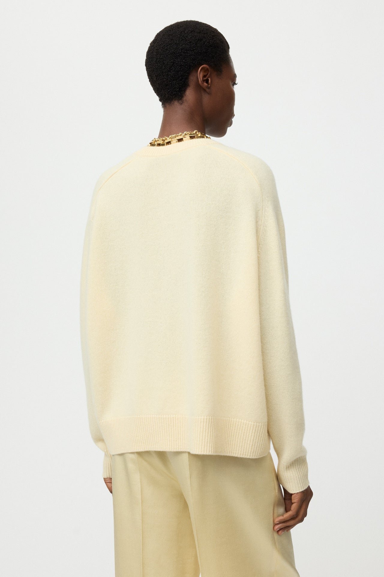 Boyfriend crewneck - Waxed Paper | SOFT GOAT