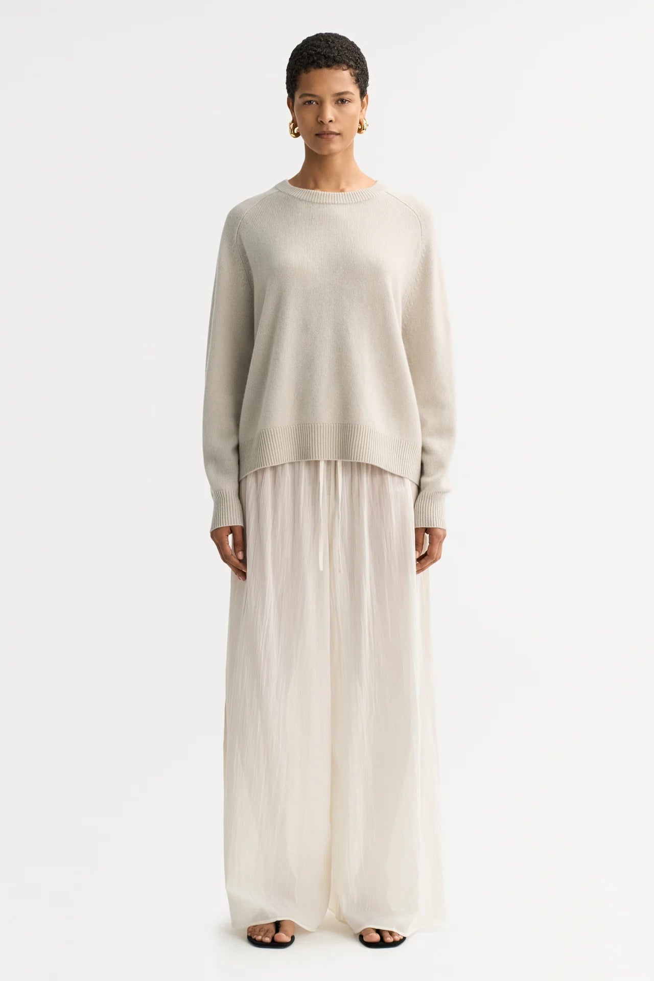 Boyfriend crewneck - Chulk | SOFT GOAT