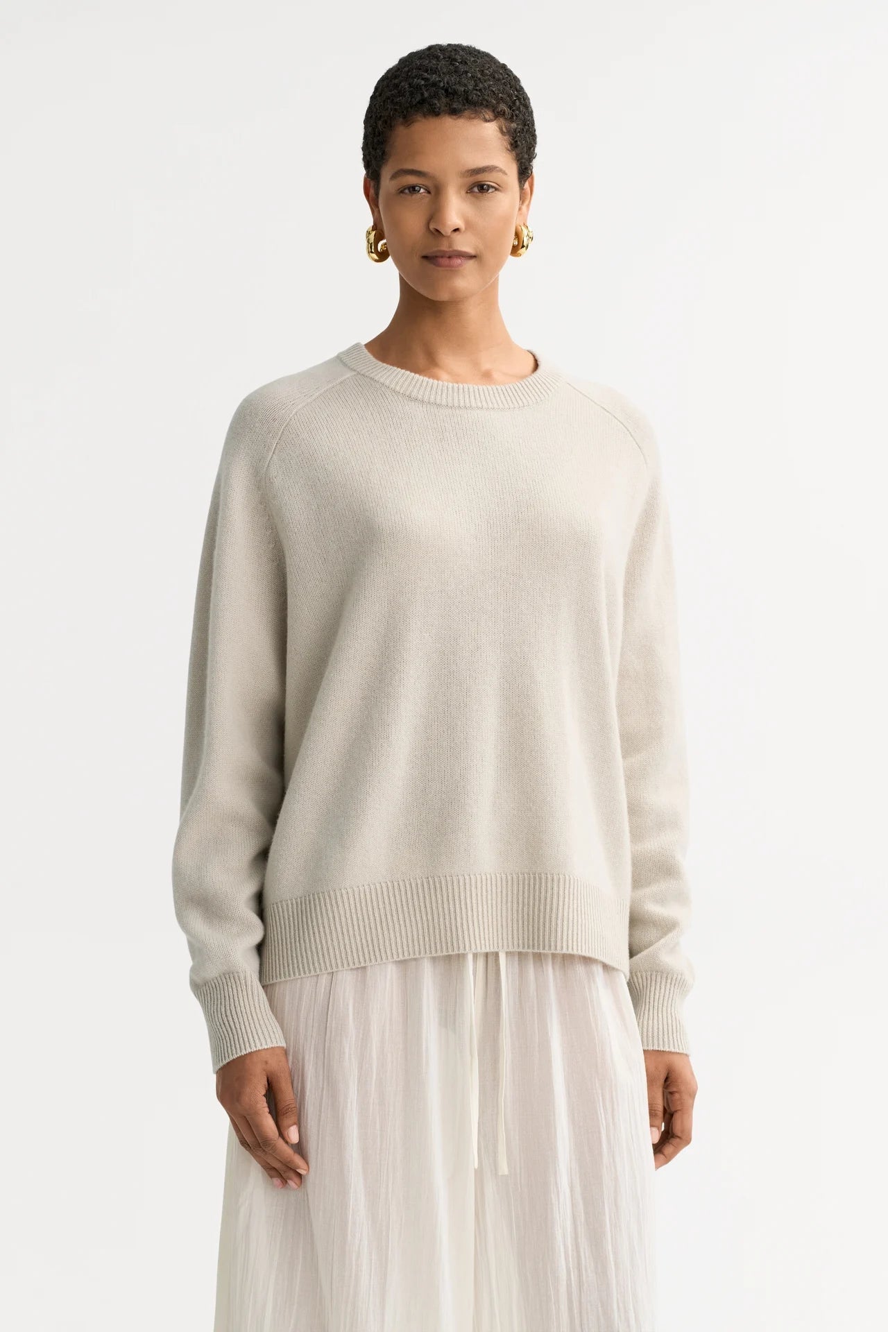 Boyfriend crewneck - Chulk | SOFT GOAT