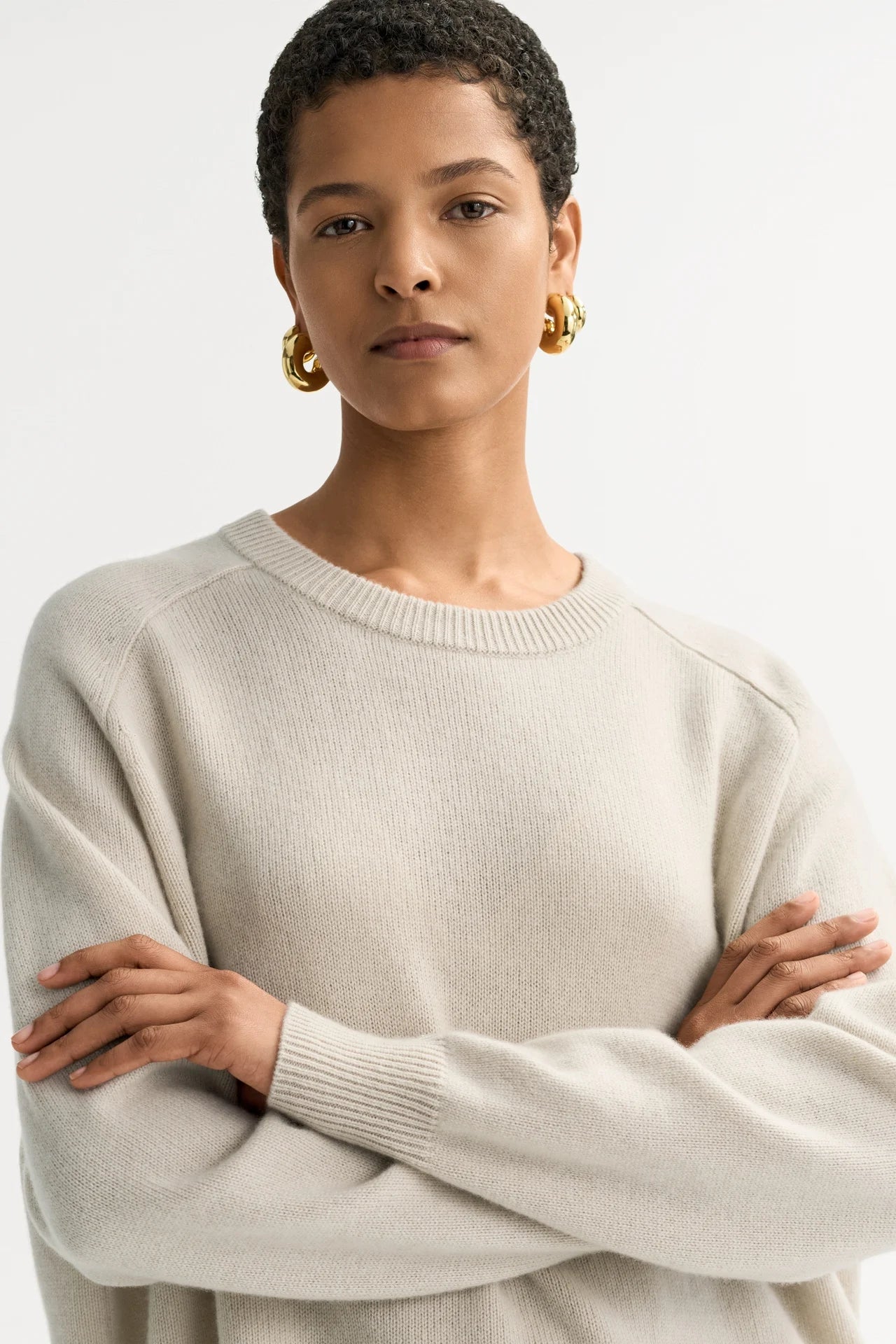 Boyfriend crewneck - Chulk | SOFT GOAT