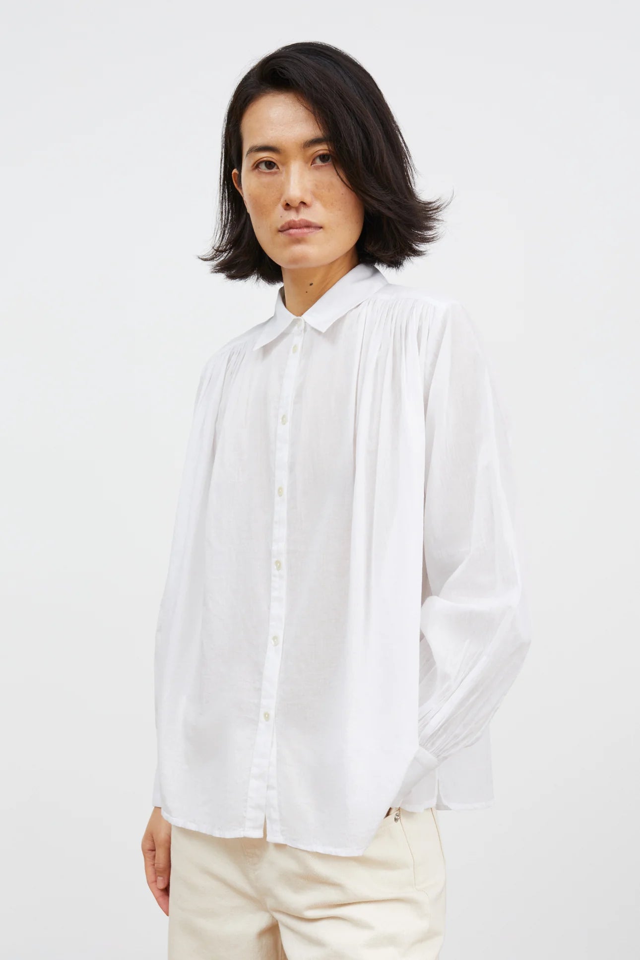 Louise Shirt - Optic White