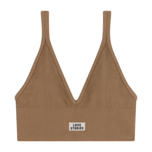 POSEY - Stylish sporty bralette in Bronze