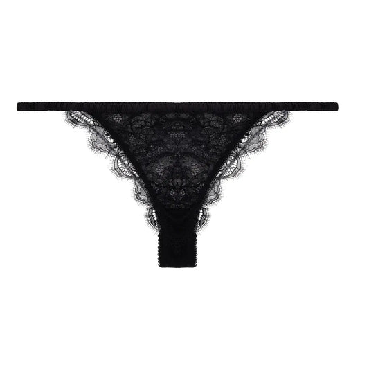 CHARLOTTE Tanga - Black