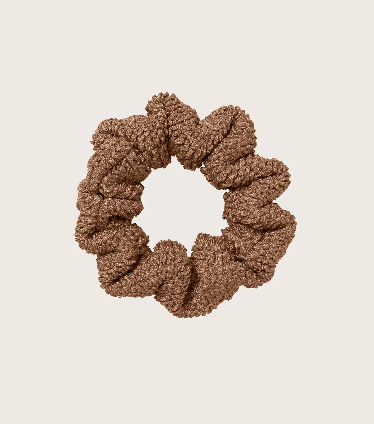 Scrunchie in Metallic Cocoa