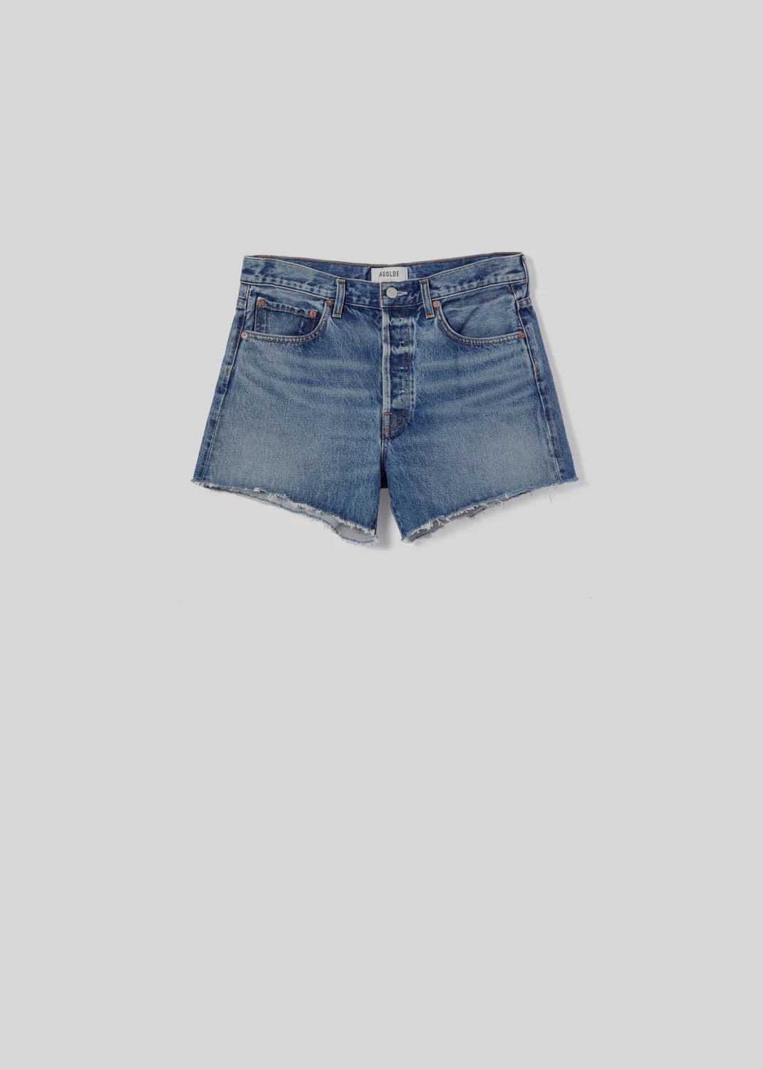 PARKER LONG SHORTS IN RUIN AGOLDE