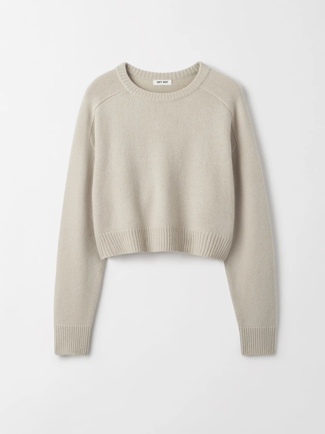 Cashmere Top in Chalk