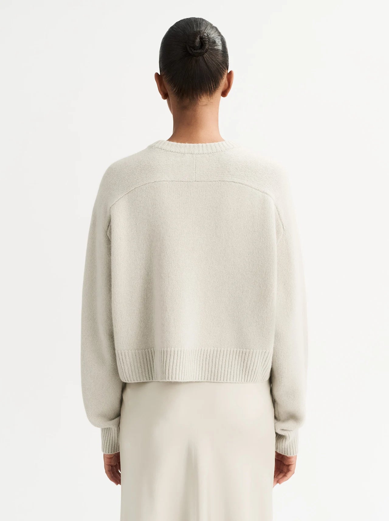 Cashmere Top in Chalk