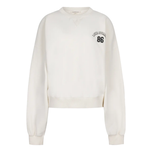 SLOANE Crewneck Sweater in Offwhite