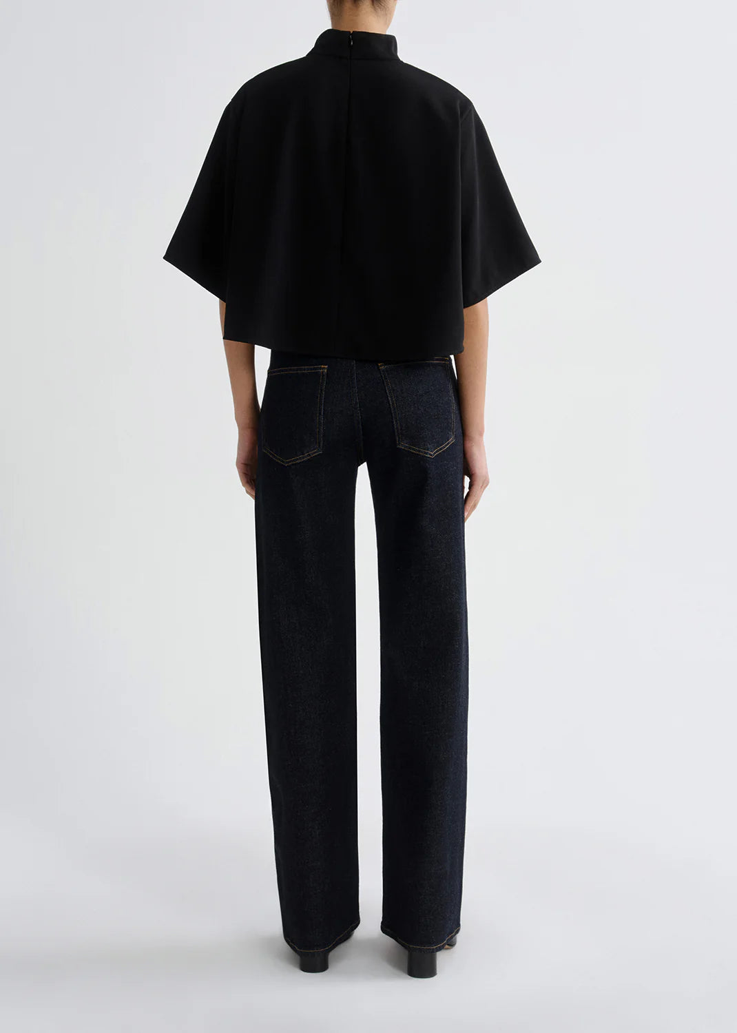SASHA TEE (TENCEL JERSEY) in Black| AGOLDE (Kopie)