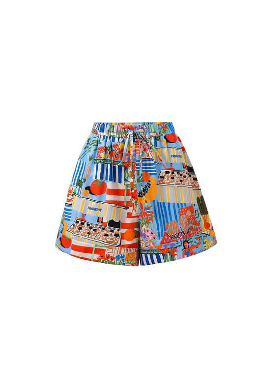 Annea Marche Bleu Short