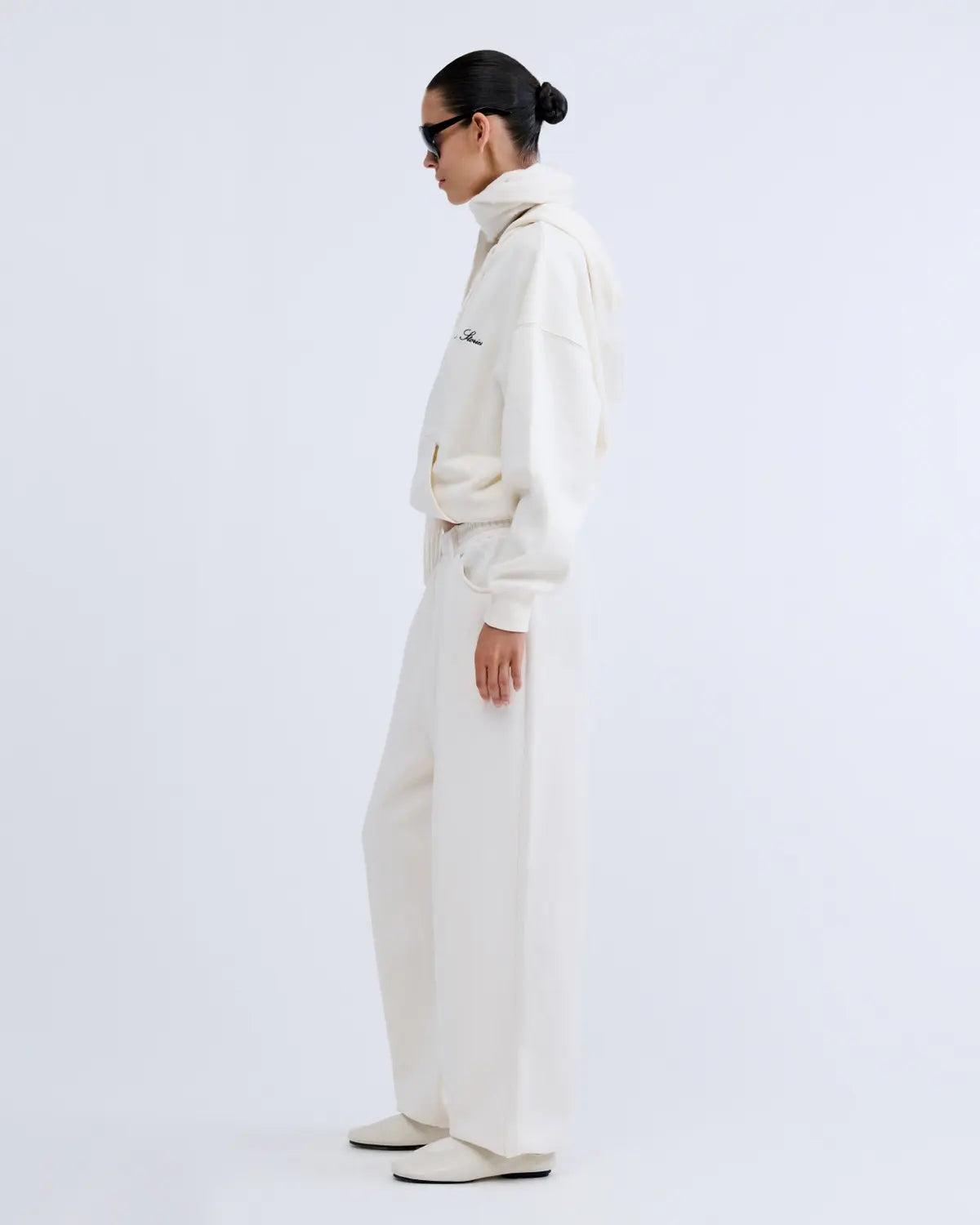CARTER Loose fit joggers in Offwhite | Love Stories