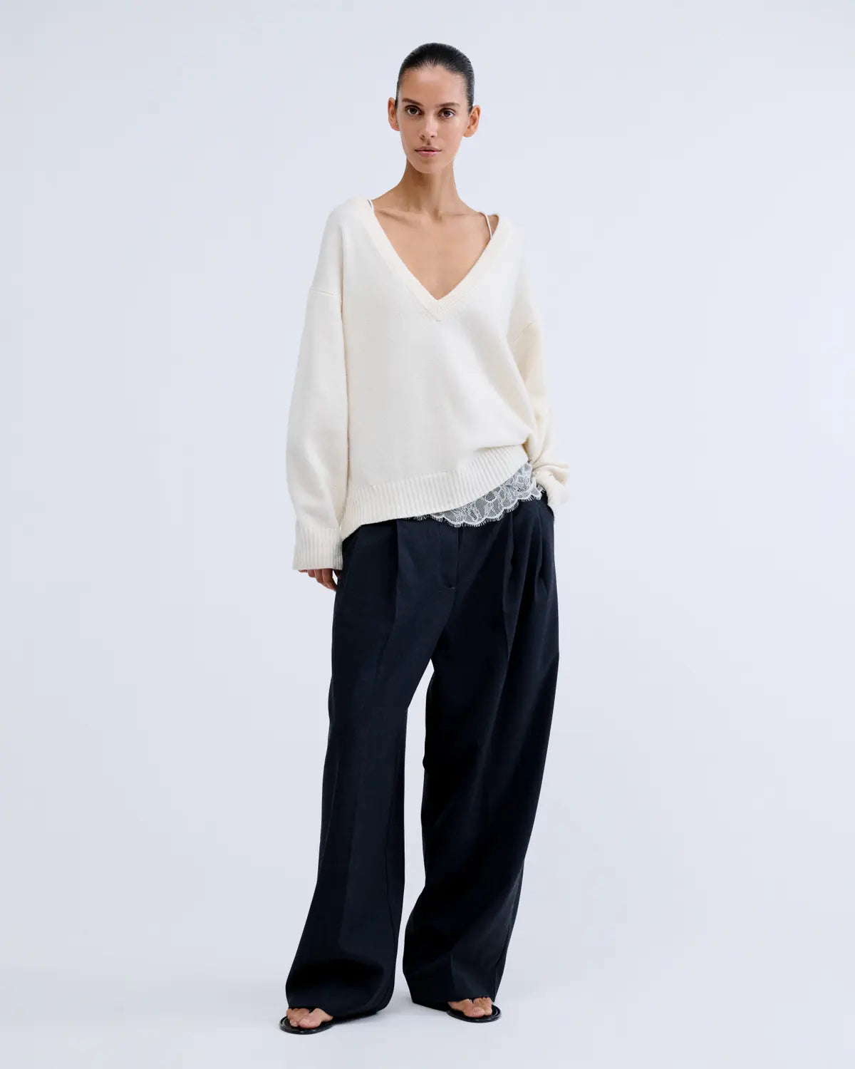 RACHEL V-neck jumper | Love Stories