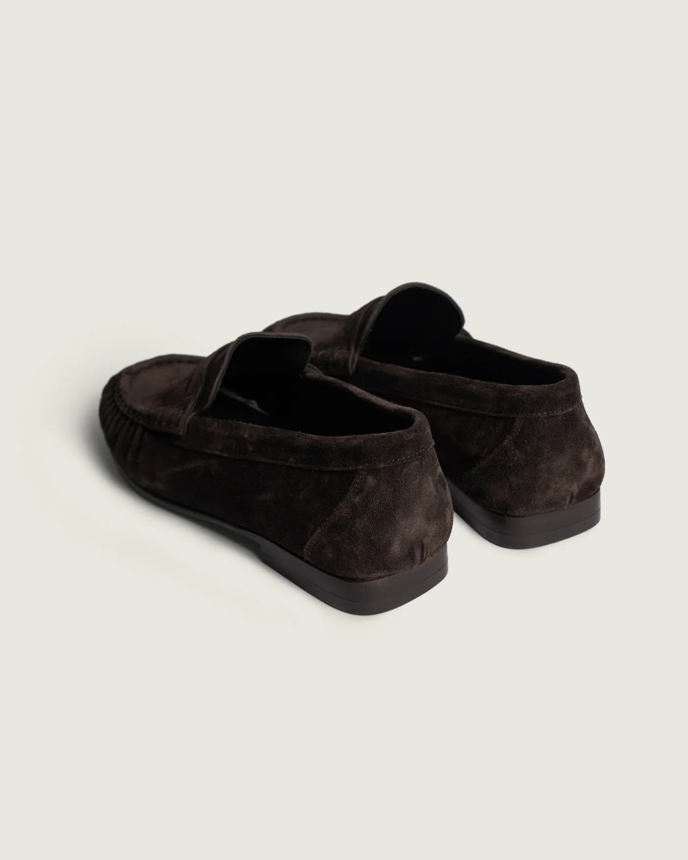 POSA | Penny Loafer Wrinkle -Leather Shiney in Dark Brown