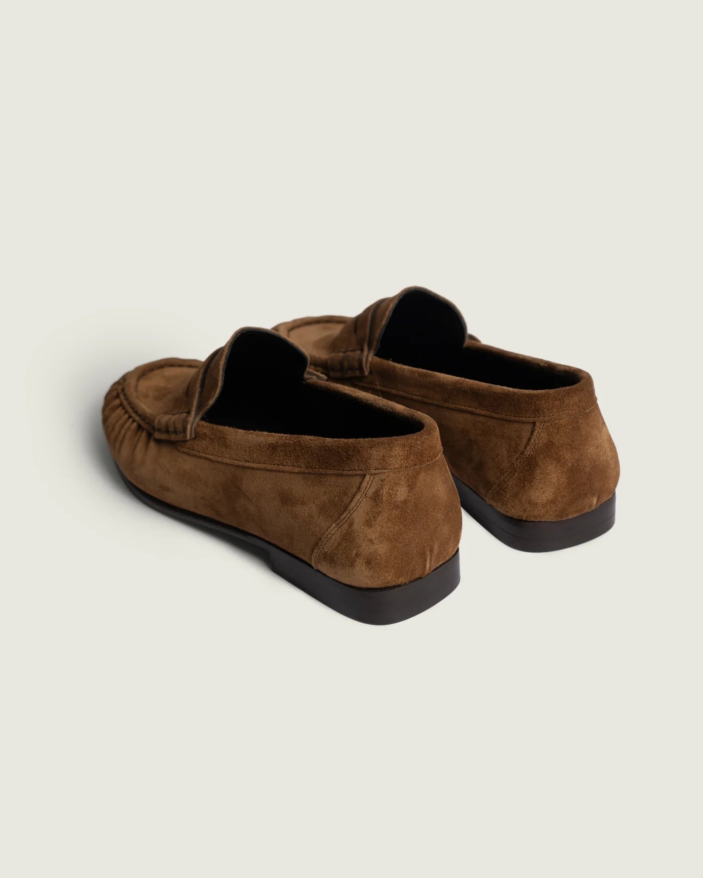 POSA | Penny Loafer Wrinkle -Leather Shiney in Cognac