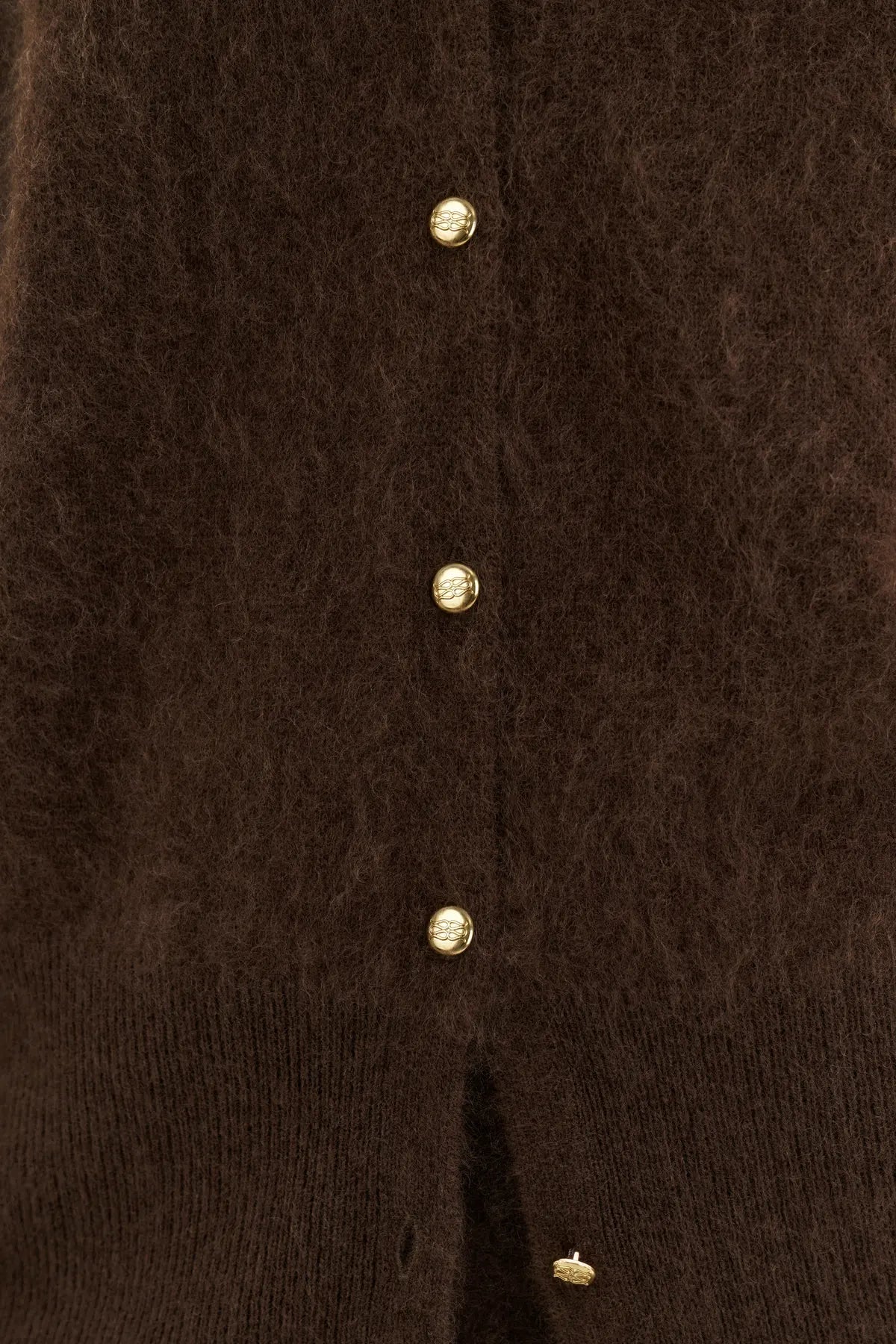 LILIAN STRICKJACKE Cardigan aus gebürsteter Kaschmirmischung | MALINA