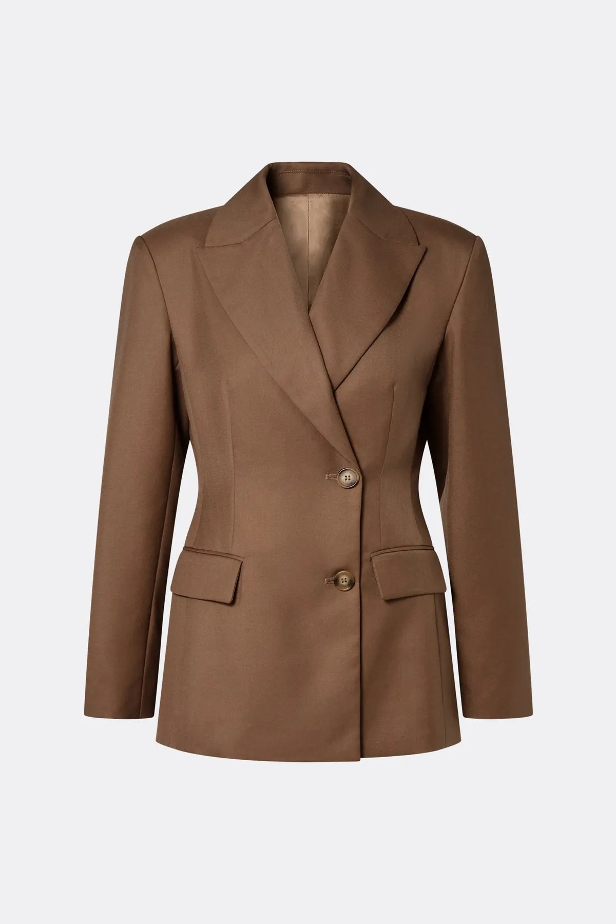 TILLIE BLAZER Asymmetrischer Blazer mit taillierter Passform | MALINA