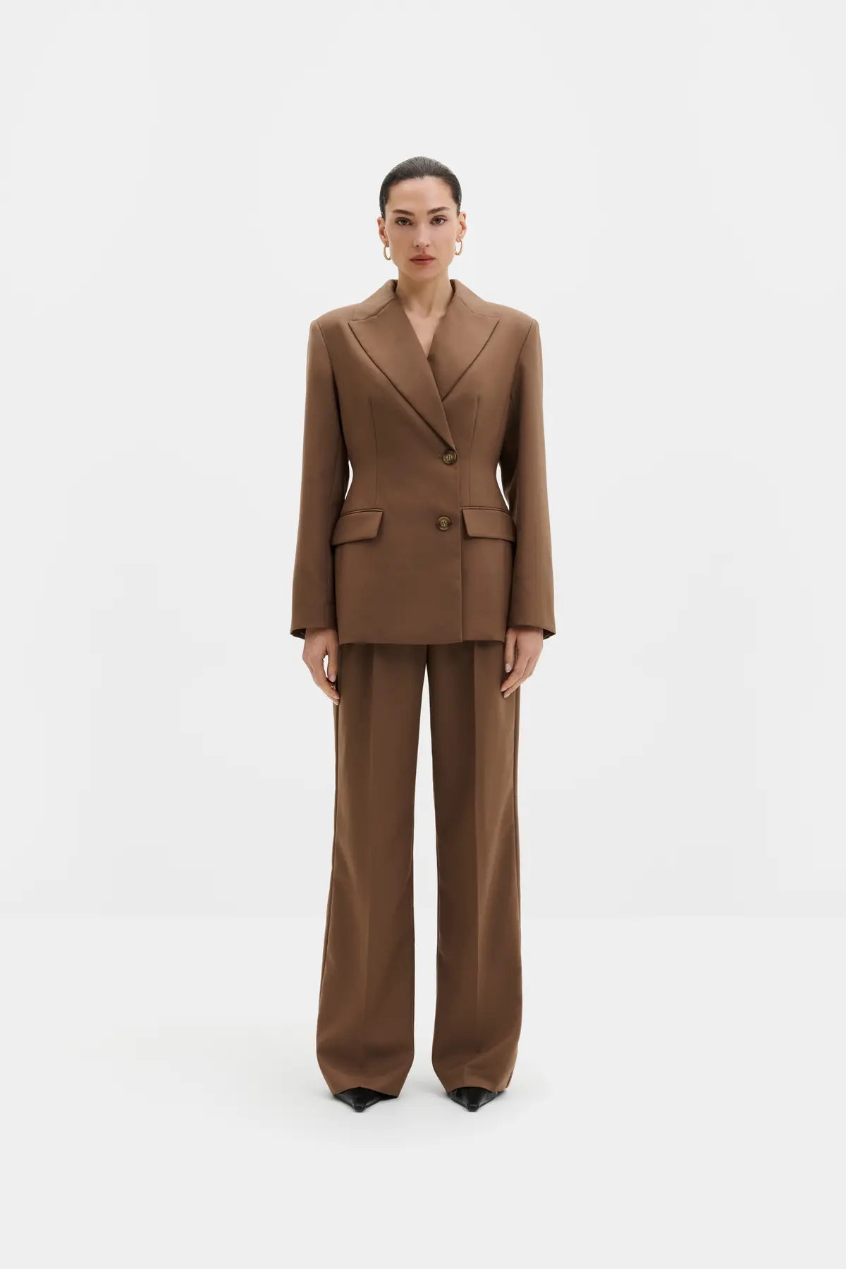 TILLIE BLAZER Asymmetrischer Blazer mit taillierter Passform | MALINA