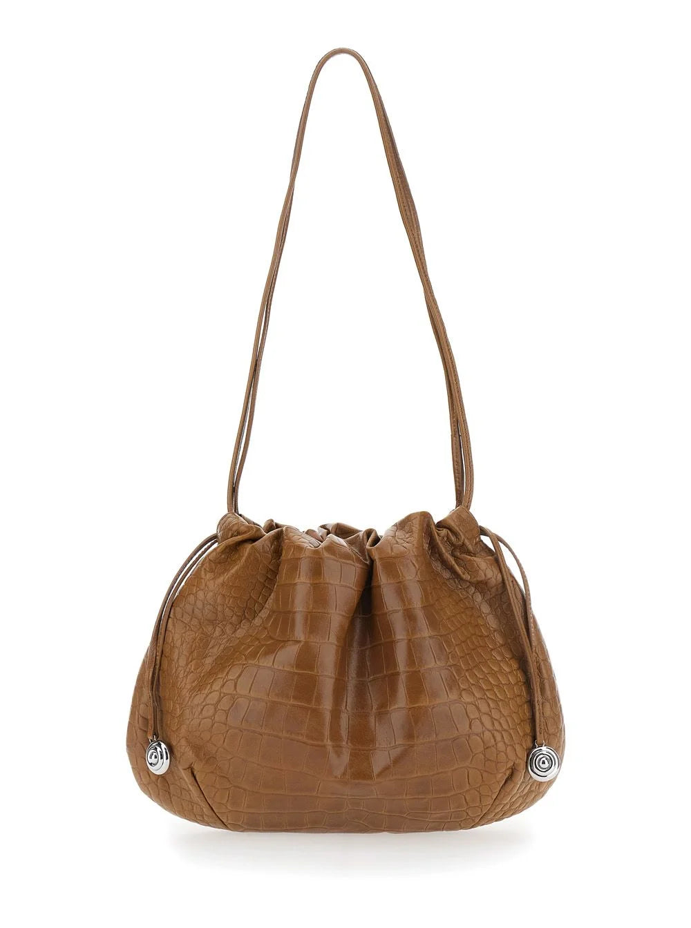 CHARM POUCH BAG Nougat CALF | Liffner