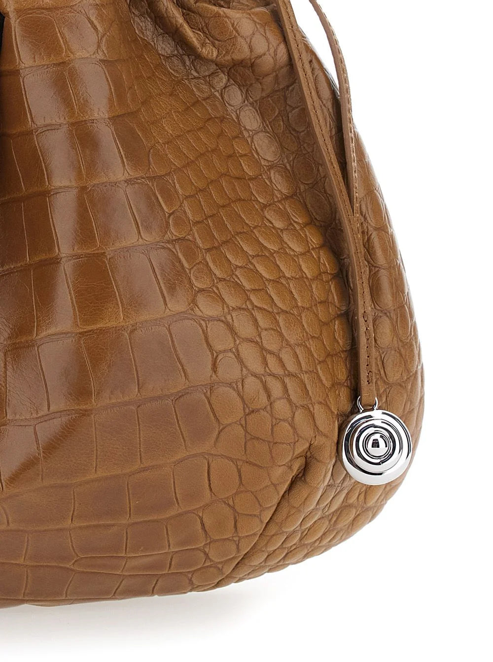 CHARM POUCH BAG Nougat CALF | Liffner