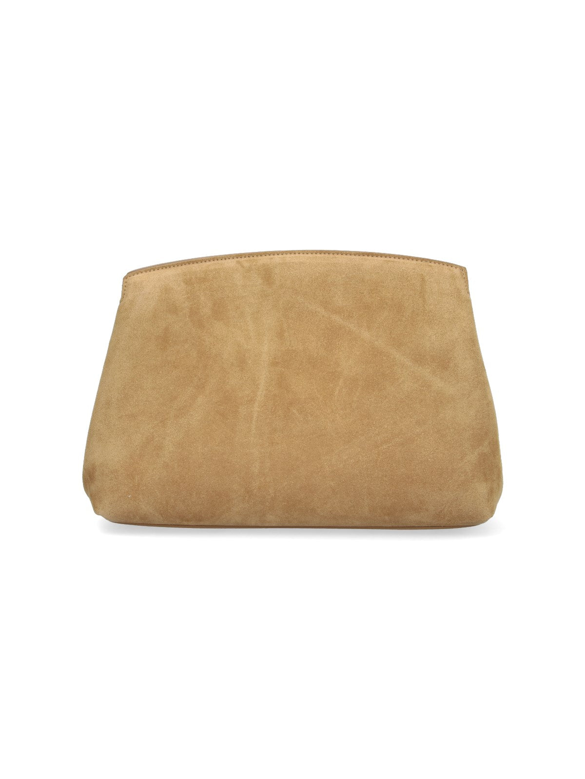 PUSHLOCK TASCHE AUS WILDLEDER in Sand| Liffner
