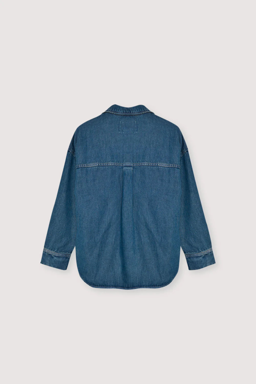 TNS Tencel Woman Shirt Blue Denim