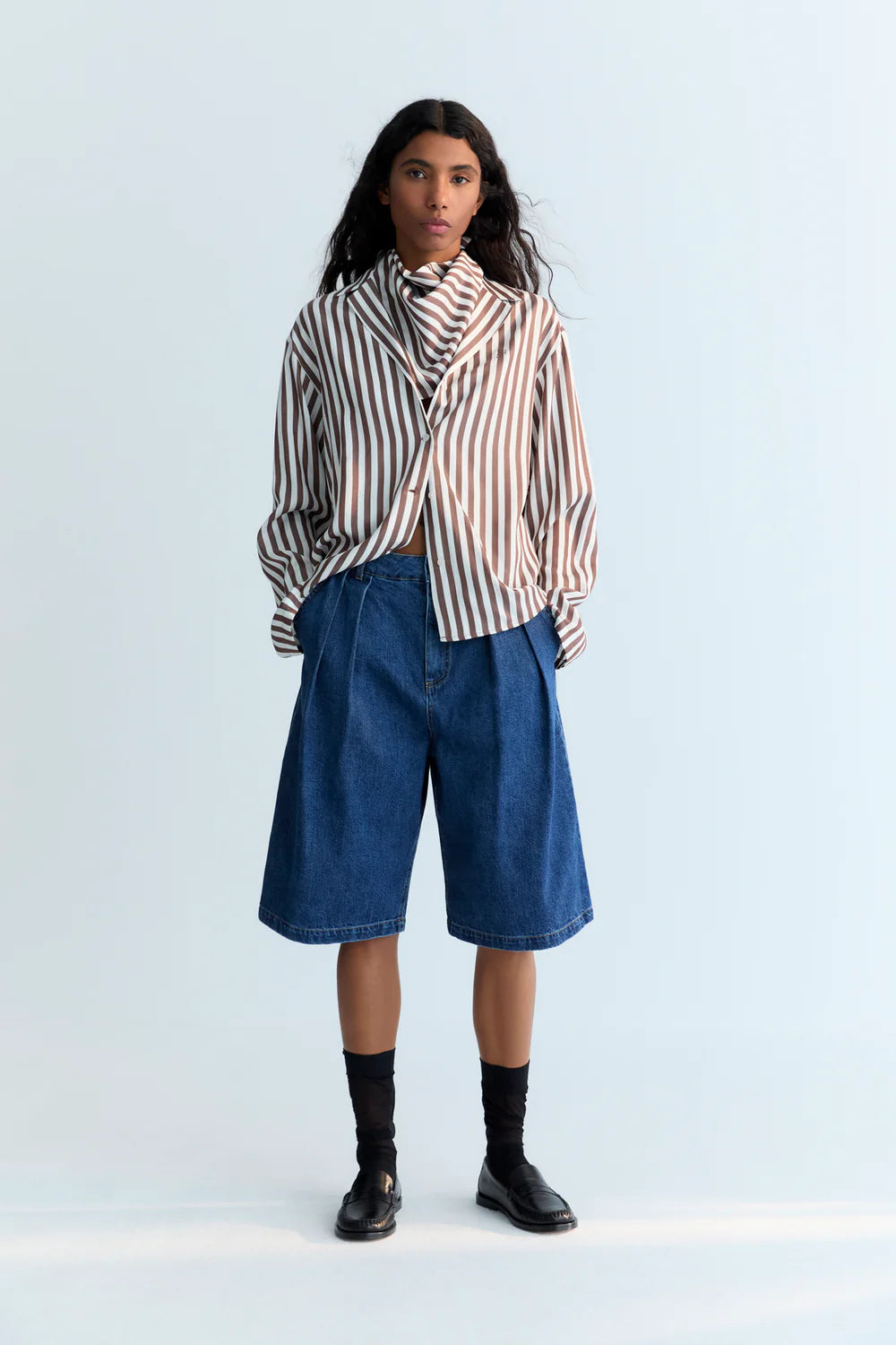 Anika Woman Shirt Roast Stripes