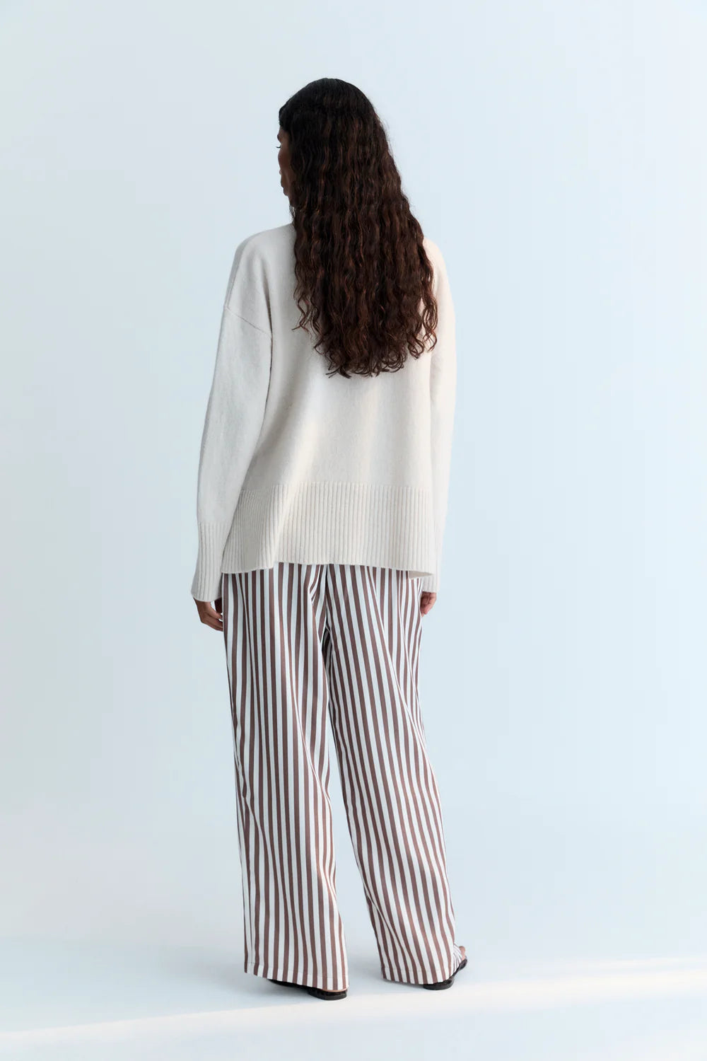 Anika Woman Pants Roast Stripe