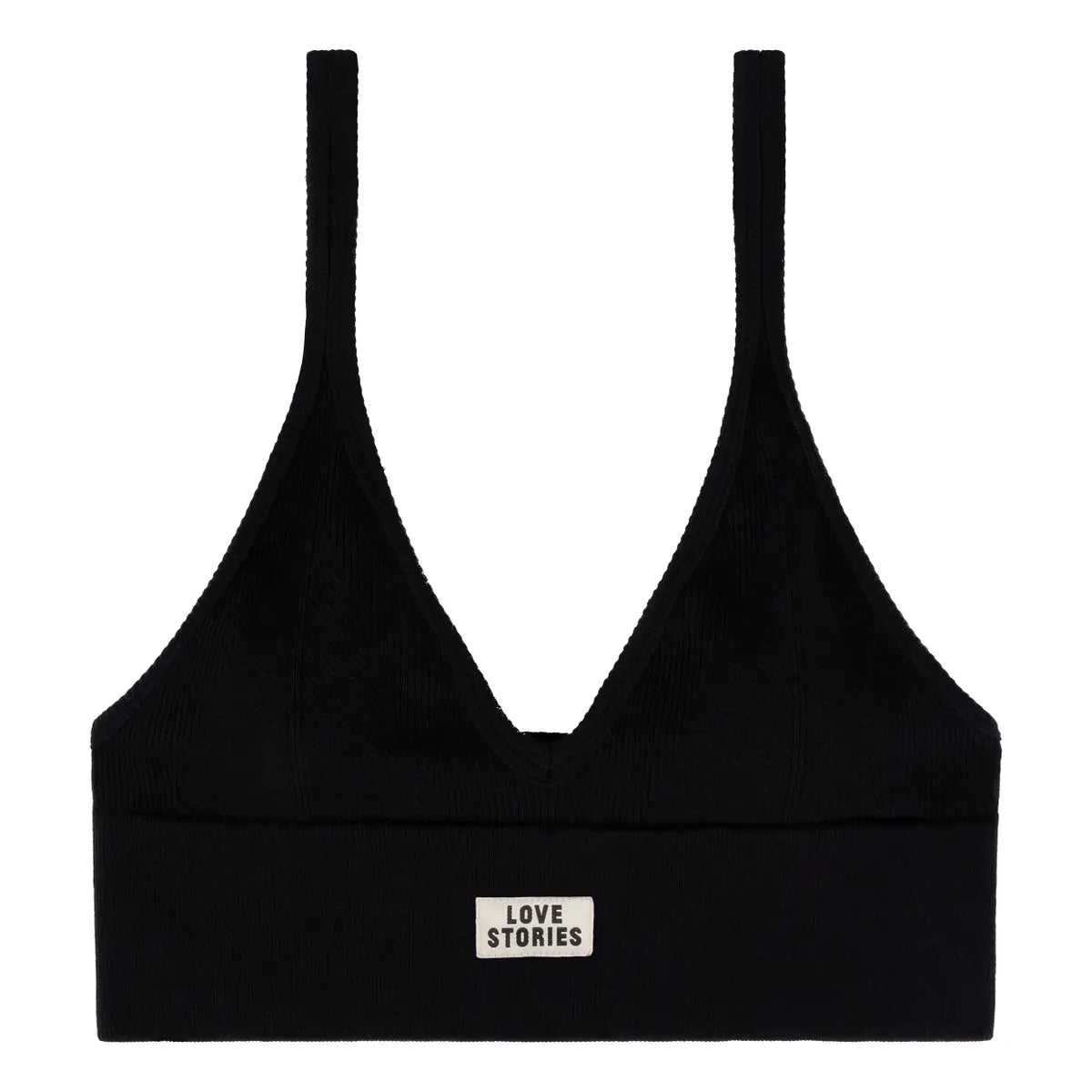 POSEY - Stylish sporty bralette in Black