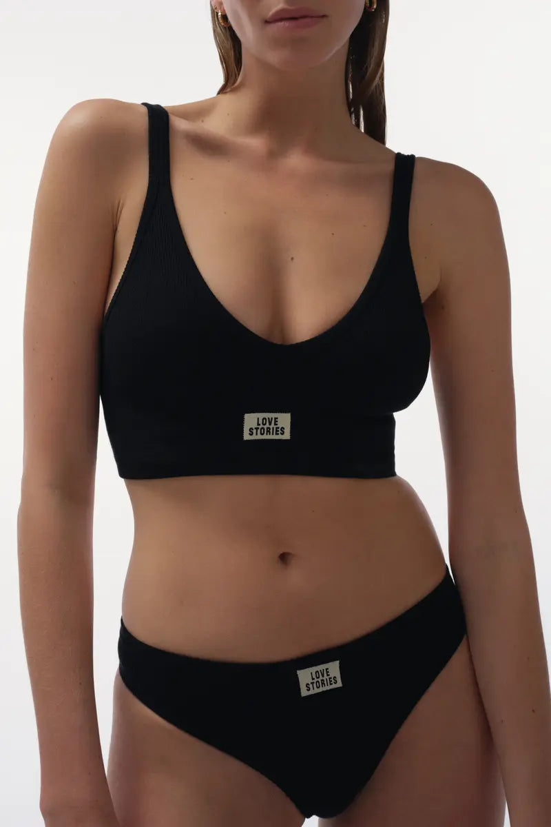 LIMA Bequemer String-Slip in Black