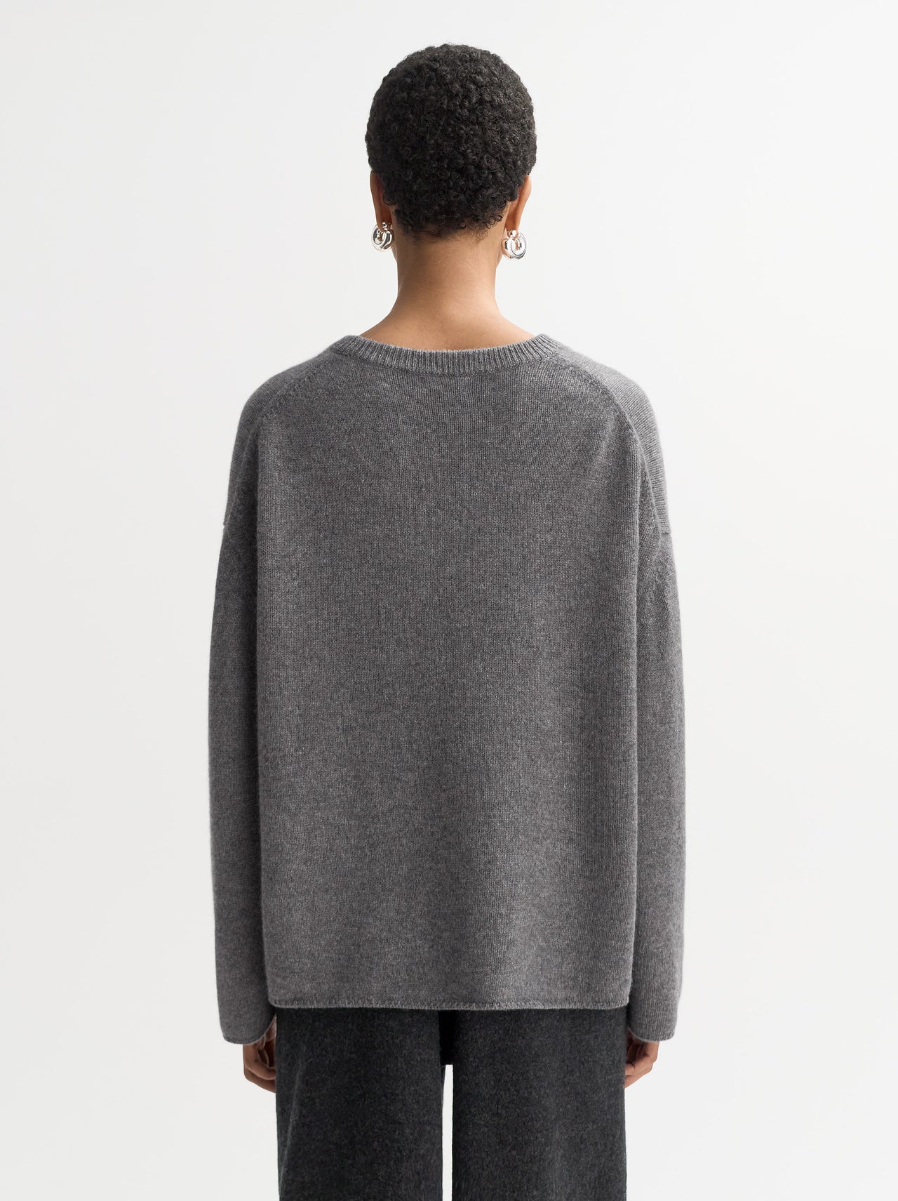 Relaxed fit crewneck - Grey