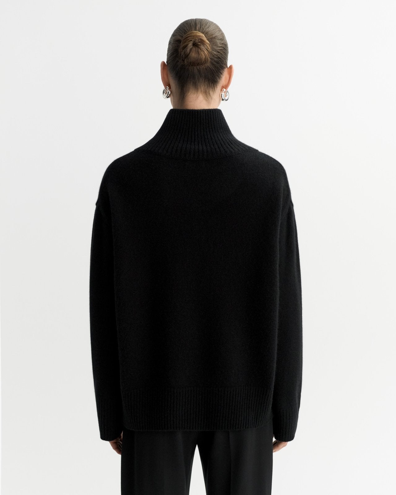 Boyfriend Turtleneck - Black