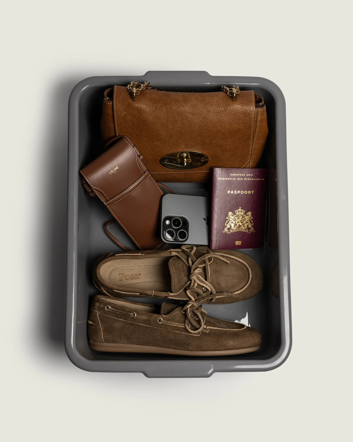 Boat Loafer Brushed Suede | Light Taupe