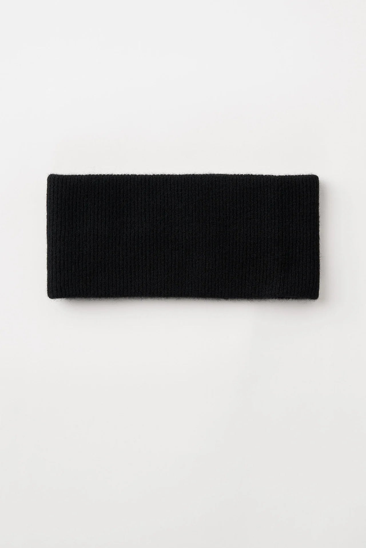 Knitted Headband - black