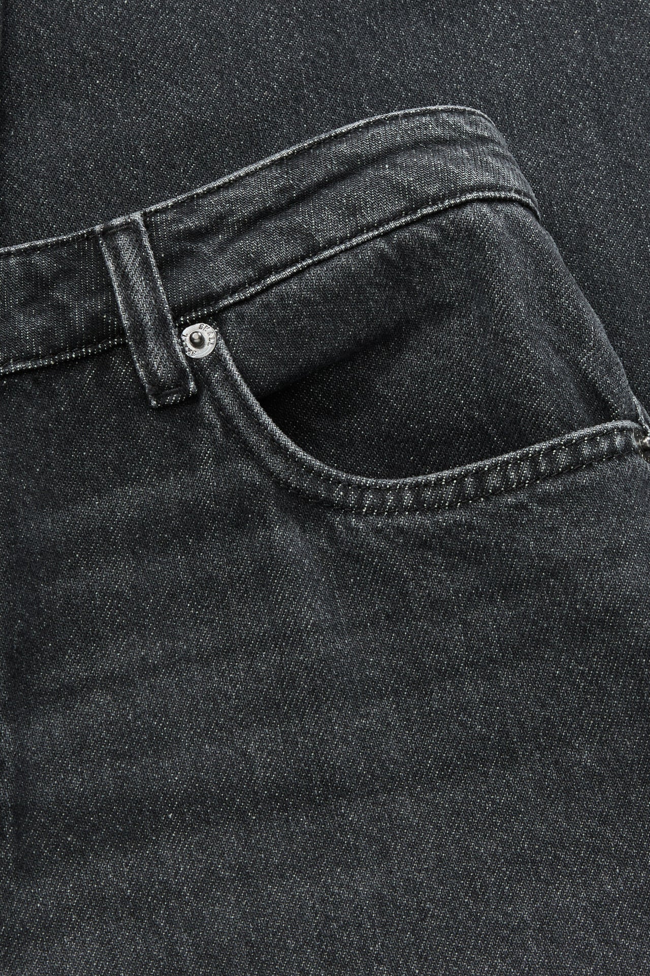 Allison cropped jeans - Vintage washed black