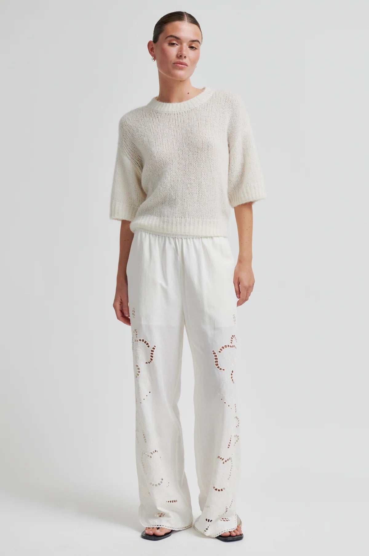 Silia Knit SS O-Neck | Second Female