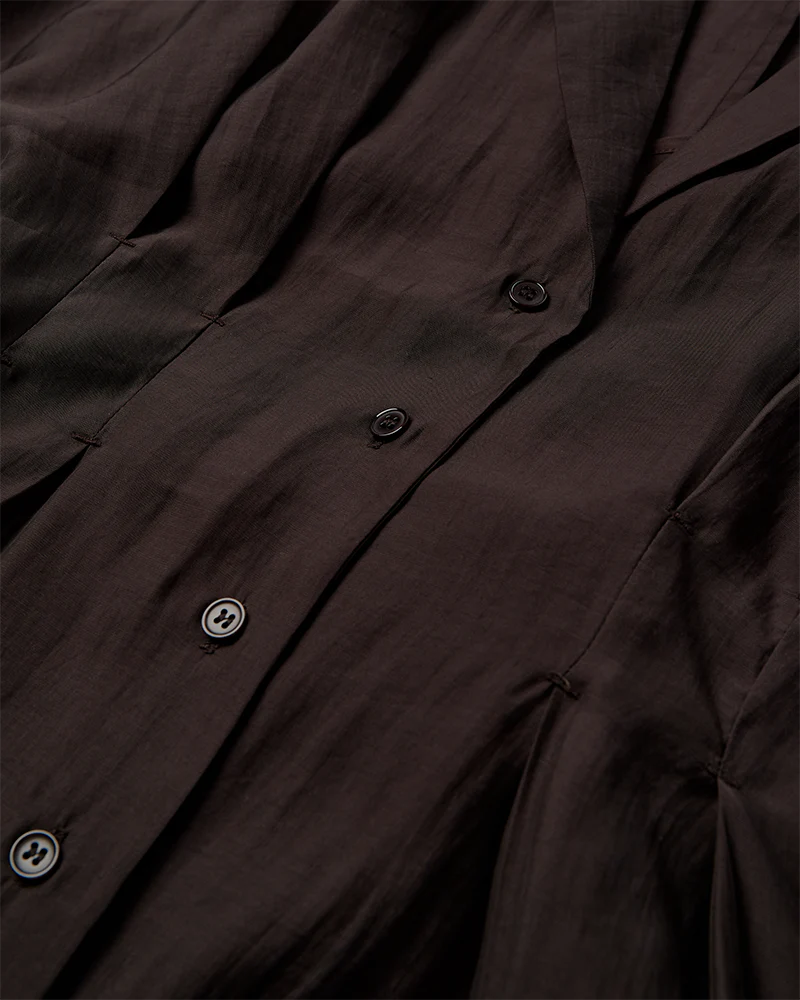 CMMOLLY - KLEID IN BRAUN