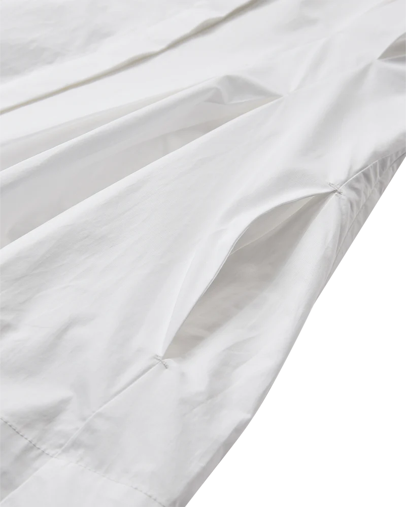 CMSHIRLEY – KURZES HEMDKLEID IN WEISS