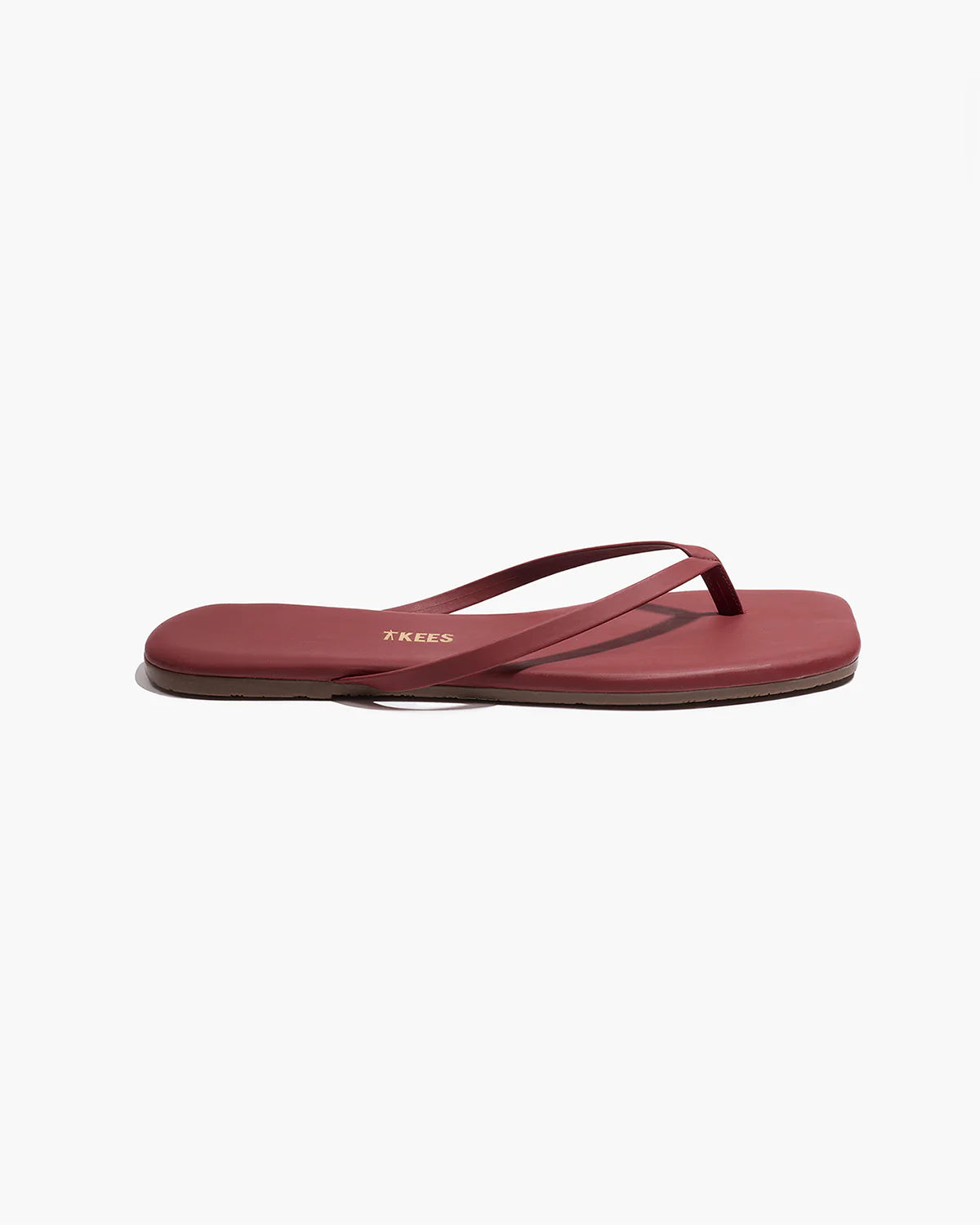 Square Toe Lilly in Burgundy | TKEES