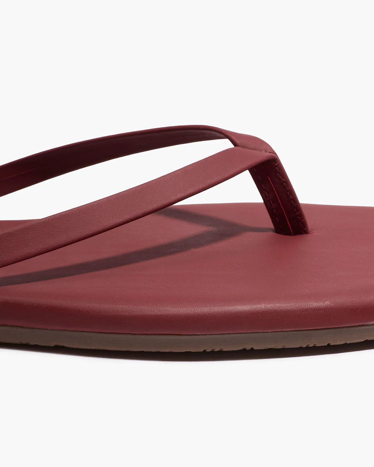 Square Toe Lilly in Burgundy | TKEES
