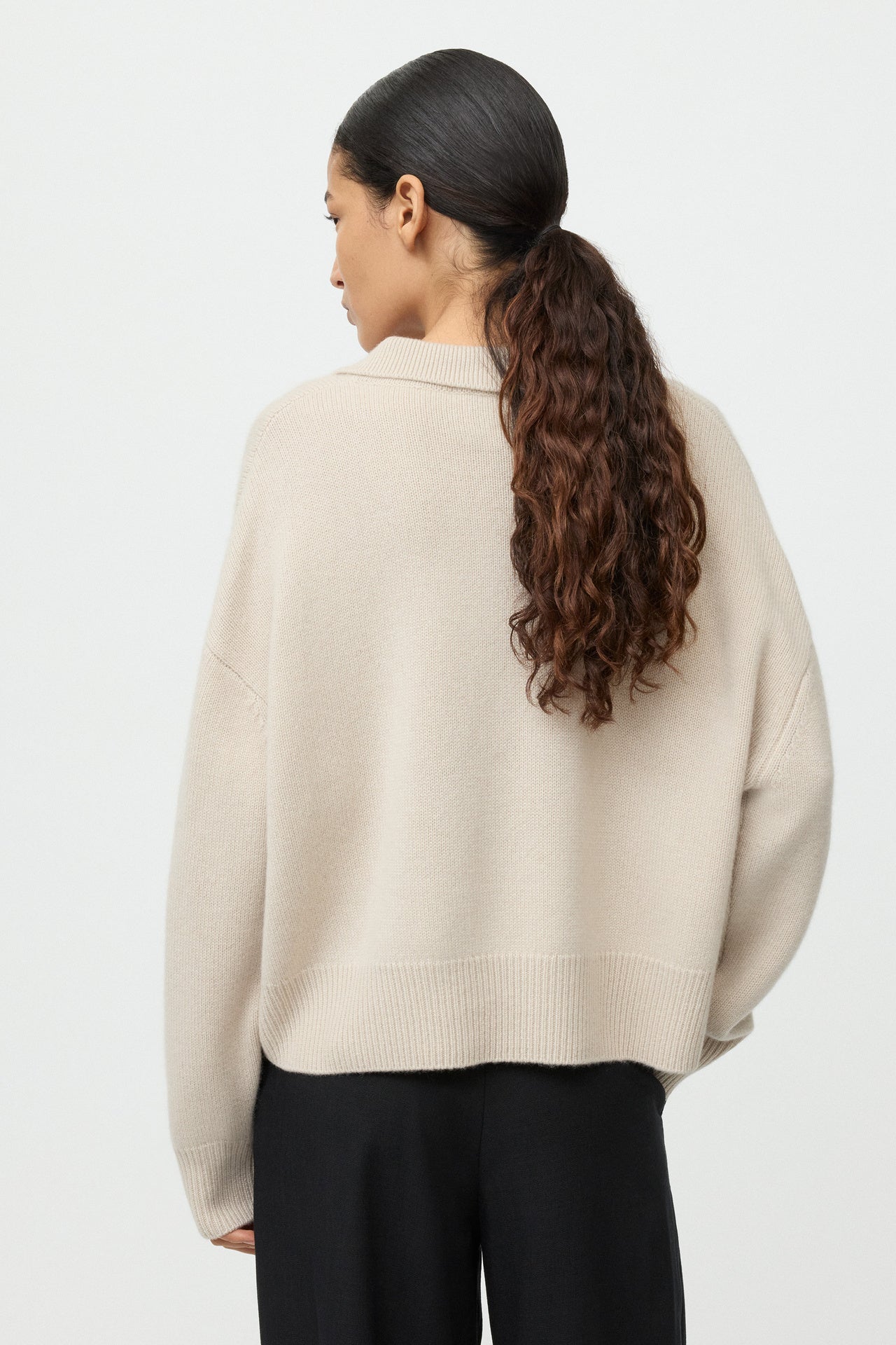 Poloshirt Pullover - Chulk | SOFT GOAT