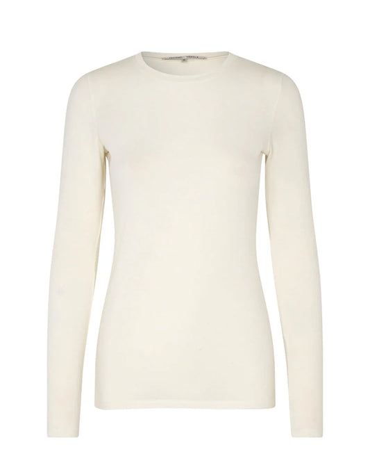 Matima O-Neck Tee - Offwhite