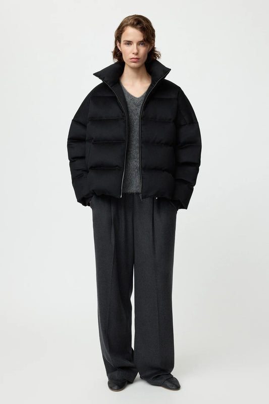 Puffer Jacket - Black | SOFT GOAT