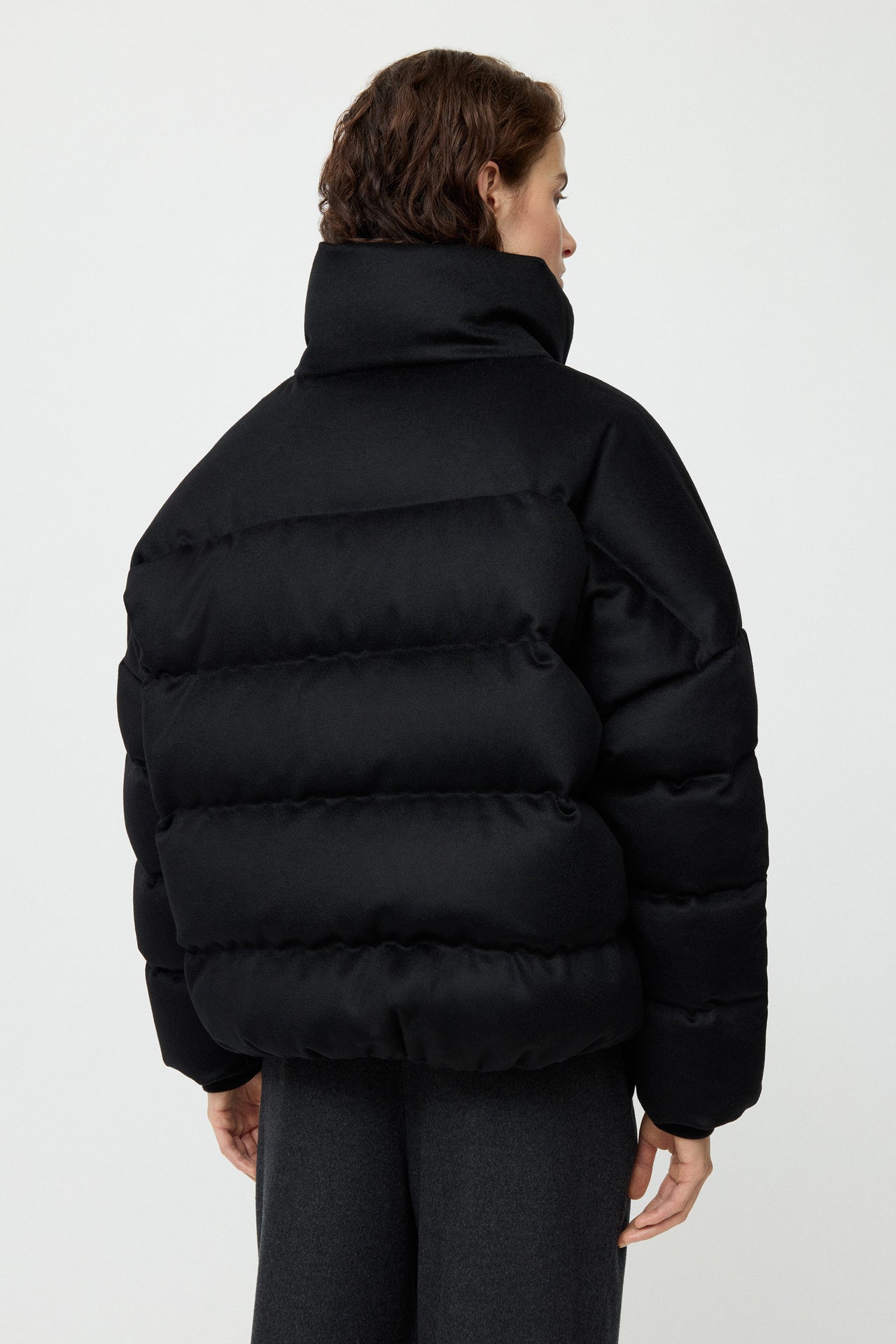 Puffer Jacket - Black | SOFT GOAT
