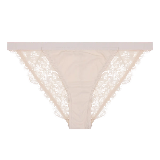 WILD ROSE Comfortable lace briefs in Offwhite